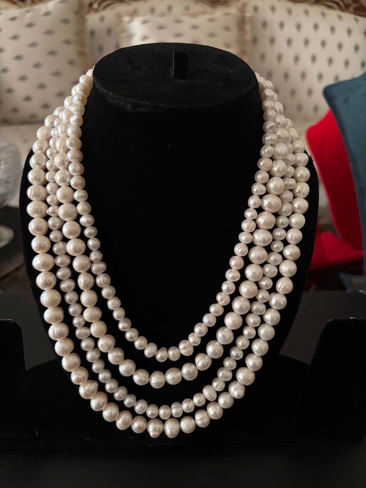 Four Layer Necklaces