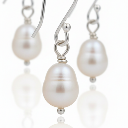 Women Pearl Danglers Earing