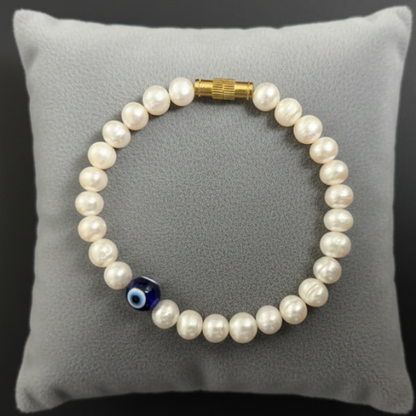 Handmade Freshwater Pearl Bracelets (Nazar)