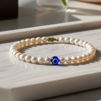 Handmade Freshwater Pearl Bracelets (Nazar)