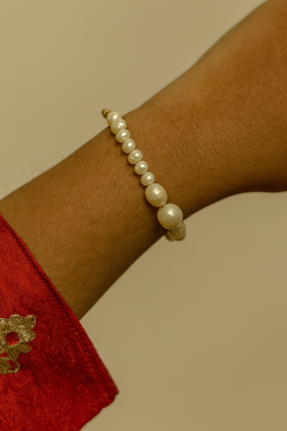 Bracelets (Single Layer) with Pearls Sizes 6 mm 8 mm and 10 mm