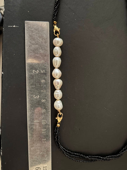 9 mm Pearl ManglaSutra Necklaces