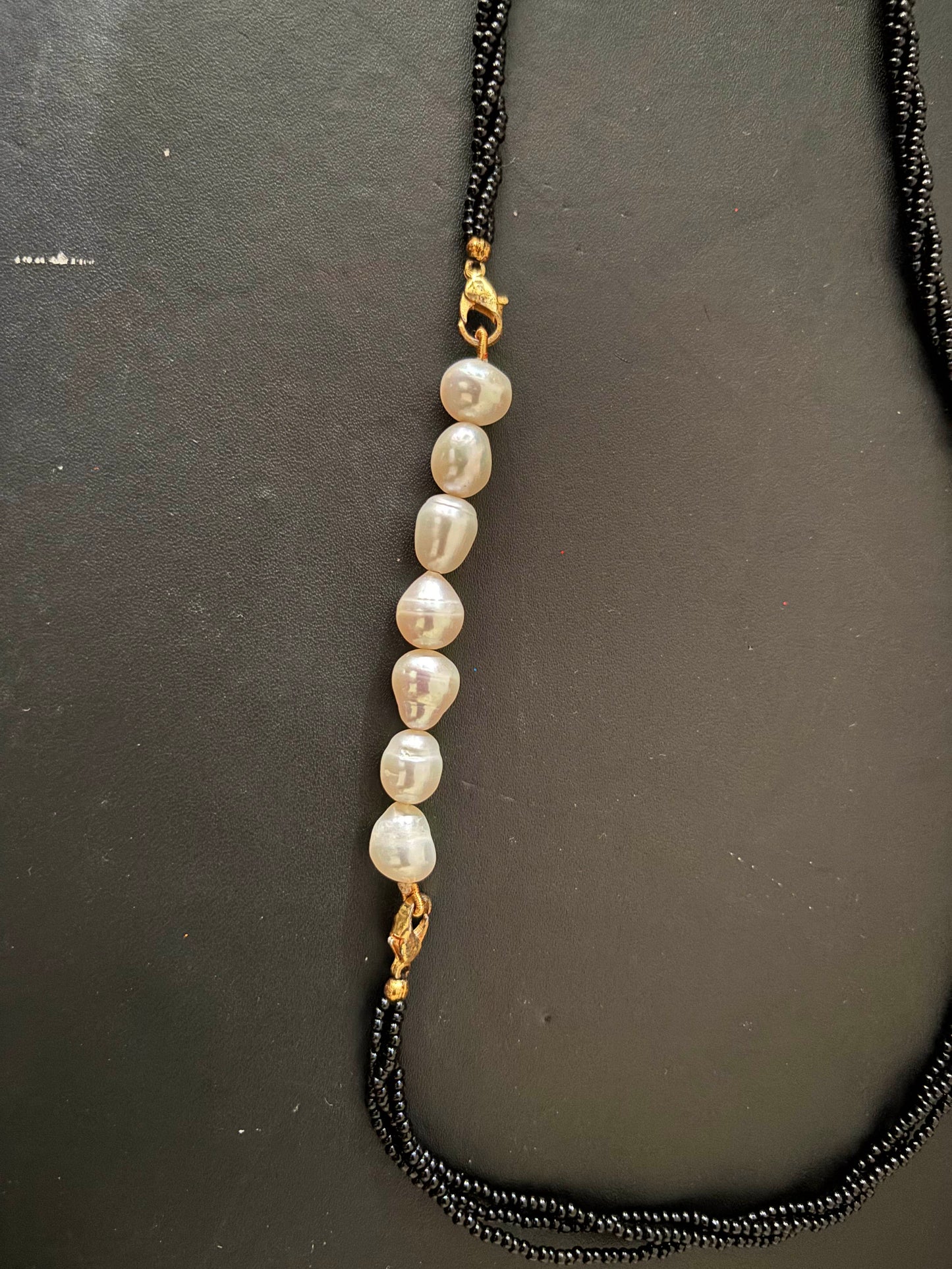 9 mm Pearl ManglaSutra Necklaces
