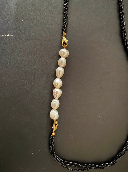 9 mm Pearl ManglaSutra Necklaces