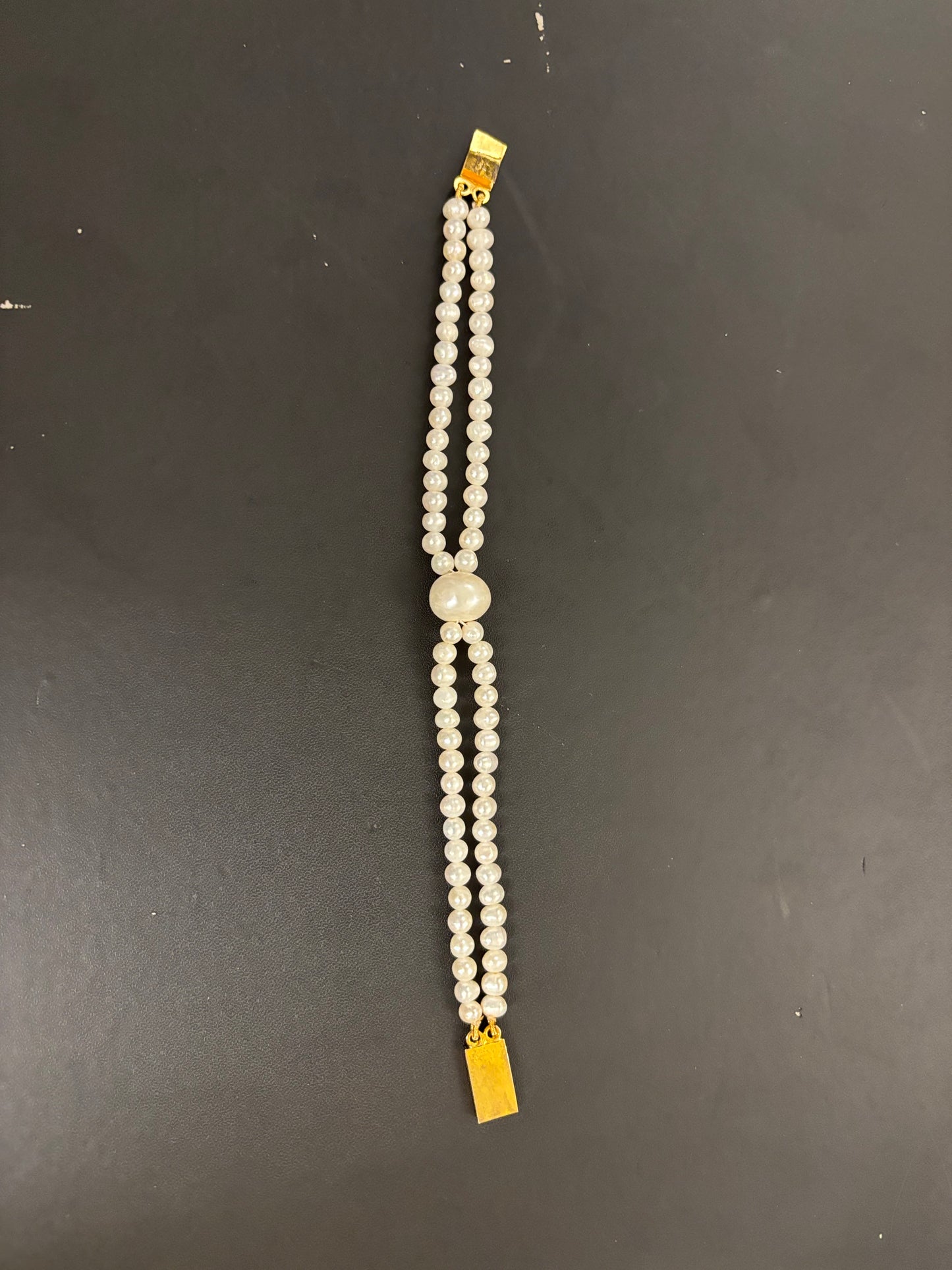 Double Layer Bracelets (Wrists)-7mm and 12mm Pearls