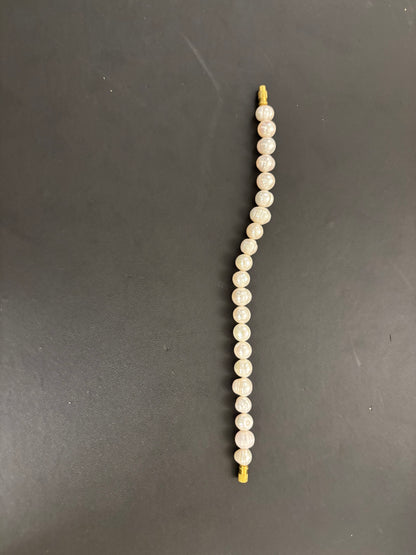 9 mm Single Layer Pearl Bracelets (Wrist Bands)