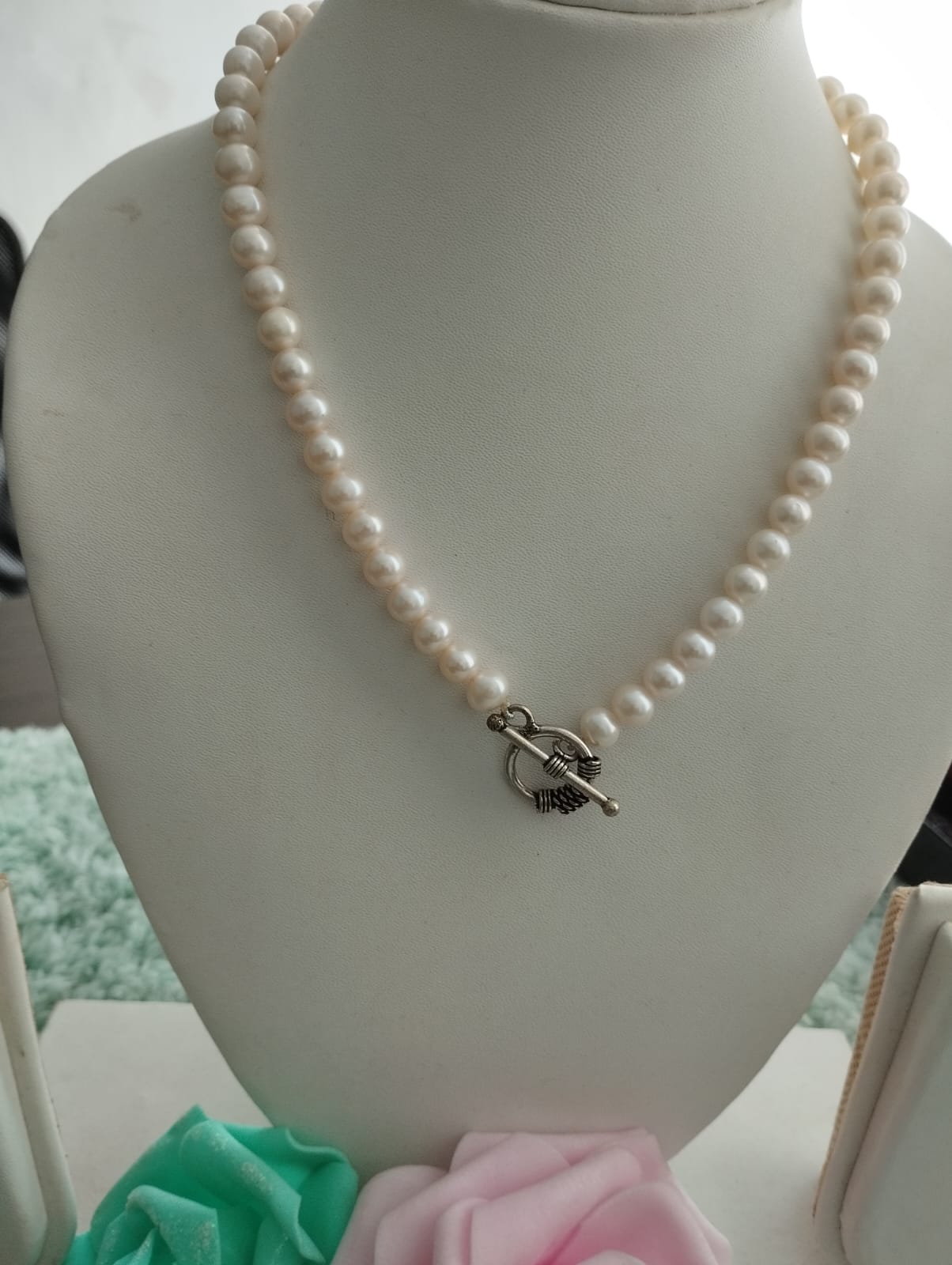 Fresh Water Pearls Necklace 7-7.5 mm White Pearls